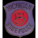 MICHIGAN STATE POLICE MINI PATCH PIN